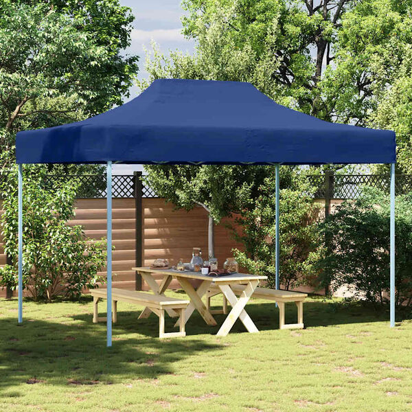 vidaXL Party Tent Steel Blue