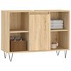 vidaXL Bathroom Cabinet Sonoma Oak Engineered wood
