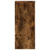 vidaXL Plant Stand Set of 2 Smoked oak Engineered wood Medium