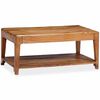 vidaXL Coffee Table Solid Wood 34.6"x19.7"x15"