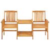 vidaXL Patio Bistro Set Natural wood color (Acacia)