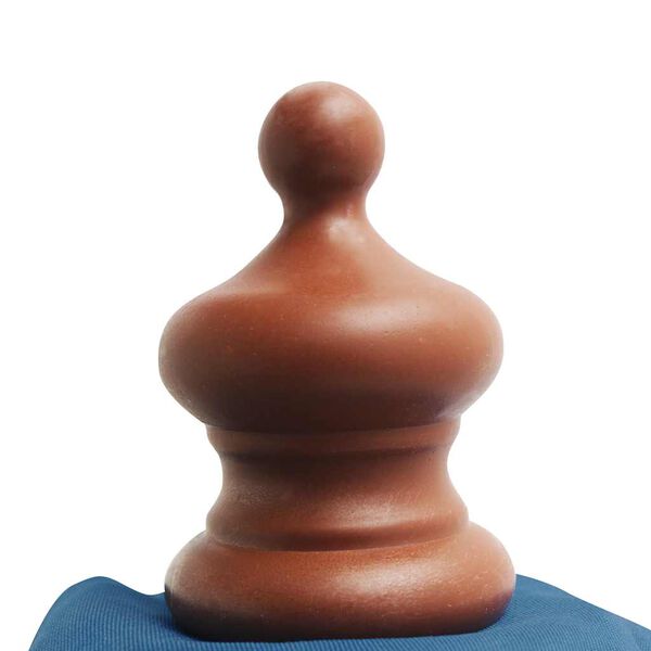 vidaXL Garden Parasol Blue Fabric (100% polyester) Large