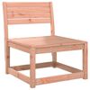 vidaXL Garden Lounge Set Natural Wood Solid Douglas Fir Wood Large