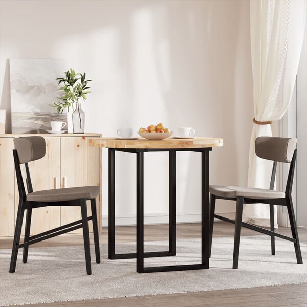 vidaXL Table Top Natural acacia Solid Acacia wood 31.5 in Durable