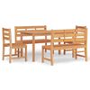 vidaXL Garden Dining Set Teak Solid Teak Wood Large Durable