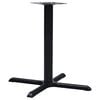 vidaXL Bistro Table Leg Black Cast iron Standard Industrial