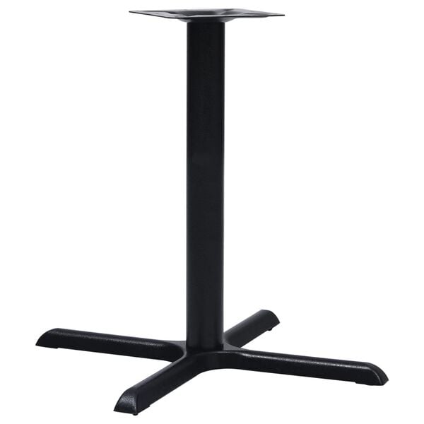 vidaXL Bistro Table Leg Black Cast iron Standard Industrial