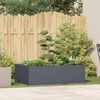 vidaXL Planter Anthracite Cold-rolled steel Large Durable Planter