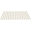 vidaXL Slatted Bed Base Solid poplar wood 35.4 x 78.7 in Foldable