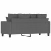 vidaXL 2-seater Sofa Dark Grey