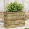 vidaXL Garden Planter Natural Pine Treated Pinewood Large Planters