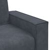vidaXL 2-Seater Sofa Dark Grey Velvet 47.2 in width Durable