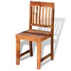 vidaXL Dining Chairs 2 pcs Solid Acacia Wood
