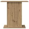 vidaXL Aquarium Stand Artisan oak Engineered wood Medium Aquarium Stand