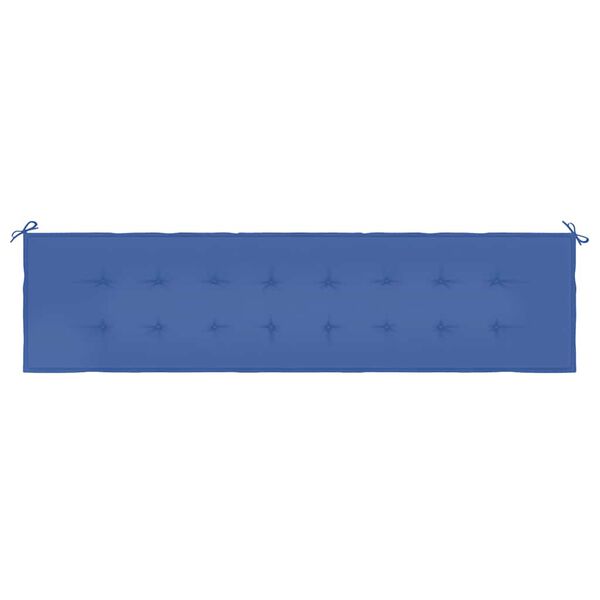 vidaXL Patio Bench Cushion Royal Blue 78.7x19.7x1.6" Oxford Fabric