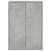 vidaXL Sideboard Concrete Grey Engineered Wood Standard Sideboard