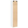 vidaXL Slim Storage Cabinet White Engineered Wood Slim