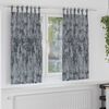 vidaXL Velvet Curtains 2 pcs Silver Grey 68.90 x 55.12 in Velvet