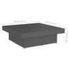 vidaXL Coffee Table Grey Engineered wood Medium Modern Coffee Table