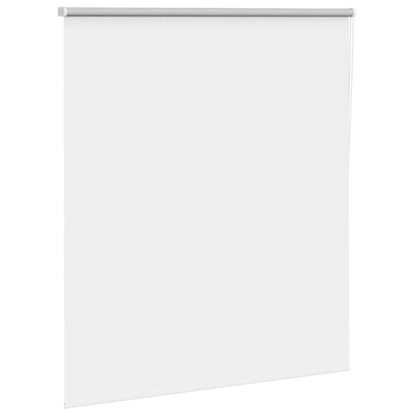 vidaXL Roller Blind White 100% Polyester 51.2 in x 51.2 in Durable