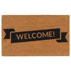 vidaXL Door Mat Natural Coir Fiber 17.7 x 29.5 in Coir Door Mat