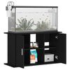 vidaXL Aquarium Stand Black Engineered wood Standard Aquarium Stand