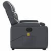 vidaXL Electric Stand Up Massage Recliner Chair Gray