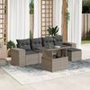vidaXL Garden Sofa Set Light Grey, Anthracite