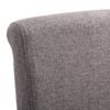 vidaXL Dining Chairs 6 pcs Taupe Fabric