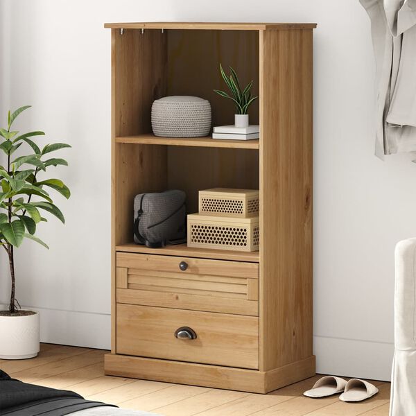 vidaXL Bookcase Honey