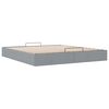vidaXL Ottoman Bed Frame Light Grey
