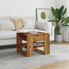 vidaXL Coffee Table Old Wood Engineered Wood Small Coffee Table