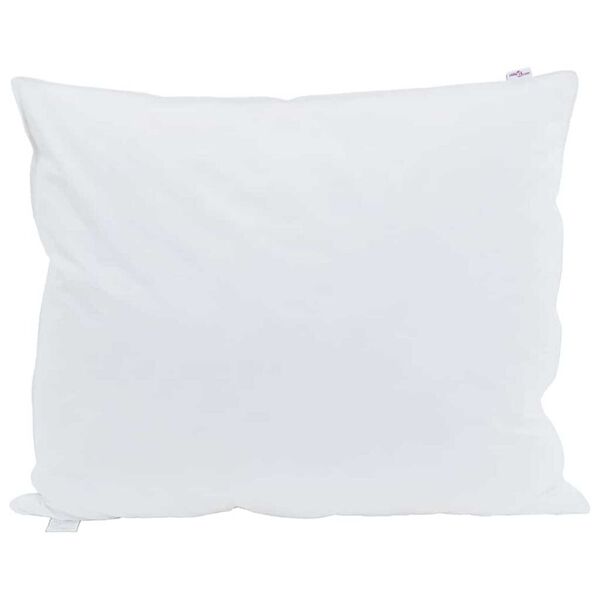 vidaXL Pillow with Pillow 2 pcs White 23.62 x 27.56 in Feather
