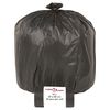 vidaXL Bin Bags 250 pcs Black 9.2 gal