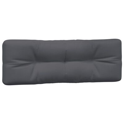 vidaXL Pallet Cushions 5 pcs Anthracite Fabric