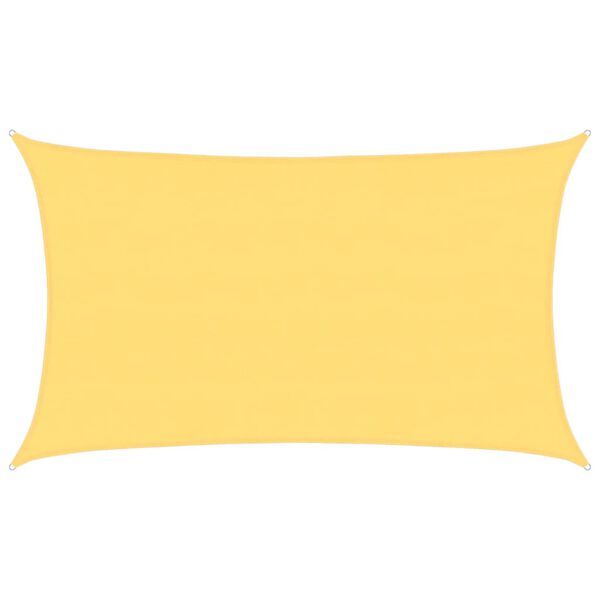 vidaXL Sunshade Sail 1.75 oz/ft&sup2; Beige 16.4x26.2' HDPE