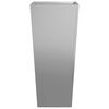 vidaXL Garden Planter Silver Galvanized Steel Large Durable