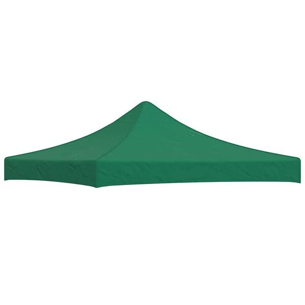 vidaXL Party Tent Roof 9.8'x9.8' Green 0.9 oz/ft²