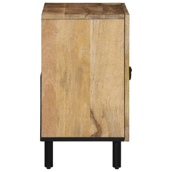 vidaXL Bathroom Sink Cabinet 24.4"x13"x22.8" Solid Wood Mango