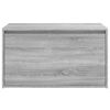 vidaXL Hall Bench Gray Sonoma Engineered Wood Medium Entryway Bench