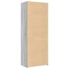 vidaXL Highboard Gray Sonoma Engineered Wood Tall Storage Highboard