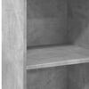 vidaXL Highboard Concrete Gray Engineered Wood Standard Storage