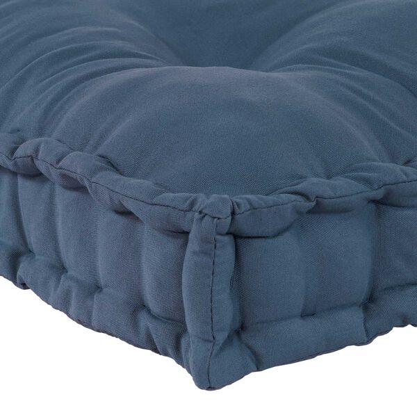vidaXL Sofa Cushion Indigo 47.24 x 31.50 x 4.72 in Fabric
