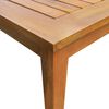 vidaXL Outdoor Table And Chair Brown Solid acacia wood Standard Durable