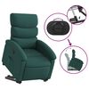 vidaXL Stand Up Recliner Chair Dark Green