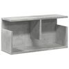vidaXL Wall Cabinet Concrete grey Engineered wood Medium Wall Cabinet