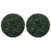 vidaXL Fake Boxwood Ball Mixed Green Polyethylene Large