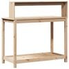 vidaXL Potting Table Natural Pine Solid pine wood Large Potting Table