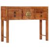 vidaXL Console Table Light Brown Solid Acacia Wood Medium Console Table