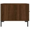 vidaXL Coffee Table Set of 2 Brown Oak Engineered Wood Medium